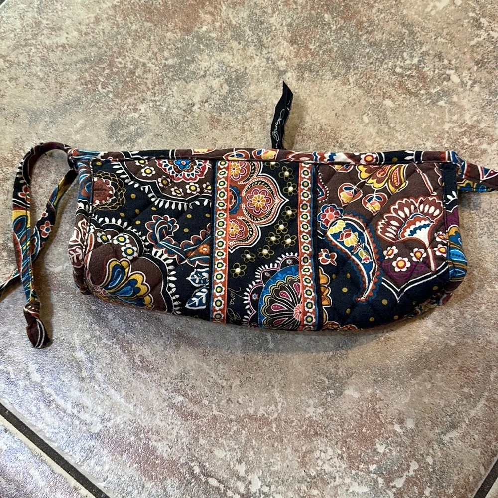 Vera Bradley Kensington Makeup Cosmetic Bag Made in USA